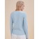 Pulover female, size XL, blue color
