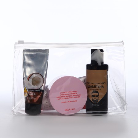 Cosmetic bag with a zip-gl.-1