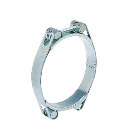 MGF power clamp, diameter 85-95 mm, two-beam, galvanized