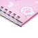 Gift notebook, 45 sheets, line, on the castle, on the crest, paws (17.8x13cm)
