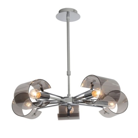 Freya Fr5024PL-05GR Seona, 580x580x710 mm, E14, 5x40W, Gray color-1