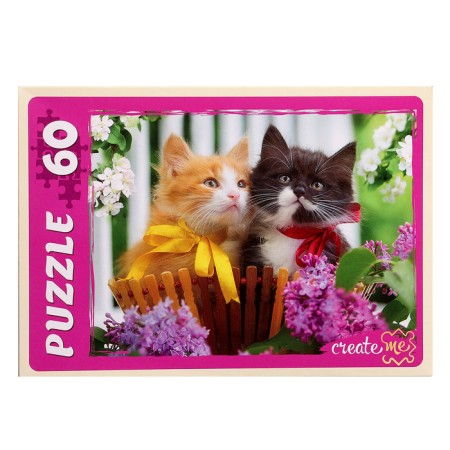 Puzzles "Funny cats", 60 elements-3