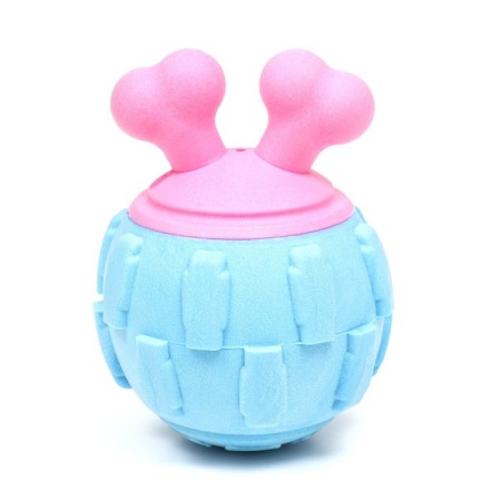 A toy for dogs "Girya", TPR, 11 cm, blue/pink-2