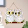 Souvenir "Owls", 16x12.5 cm, Mayolik, mix