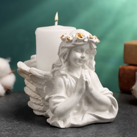Summary "Praying Angel" 10.5x7.5x9cm, mother -of -pearl-1