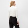 Women's turtleneck Minaku: Basic Line Milk color, size 44