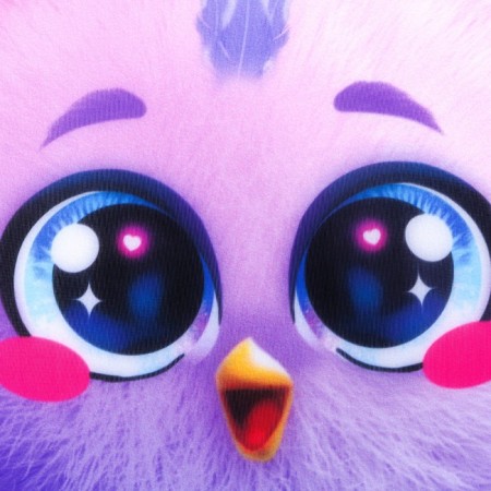 Anti -stress toy "chick", purple-3