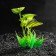 Artificial aquarium plant, 10.5 x 10.5 x 14 cm