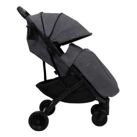 Walking stroller Sweet Baby Compatto, Grey color-7