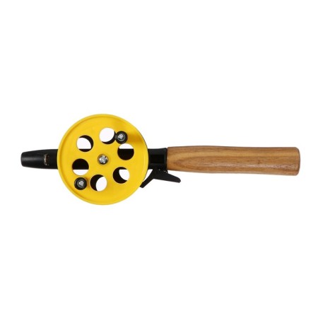 Winter fishing rod, handle wood, hfb-2m-1