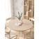 The tablecloth “leaf lines”, round, oxford, elastic band, size 140x140 cm, diameter 105-120 cm