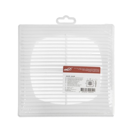 Ventilation grate Era 2121 p, 208x208 mm, with a grid, detachable-3