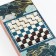 Narts "Dragon", wooden board 40 x 40 cm, with a field for playing checkers