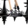 Chandelier "Castle" 8he14 40w Black 83x83x70-110cm Bayerlux