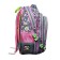 School backpack 40 x 33 x 15 cm, ergonomic back, Across 410, gray/pink ACR23-410-1
