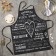 Apron "Ethel" Rules at home 70x60 cm, 100% cotton, sarzha 190 g/m2