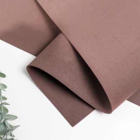 Foamiran Iranian 2 mm (dark brown/191) 60x70 cm