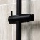 Shower stand is Wasserkraft a076, a watering room, black