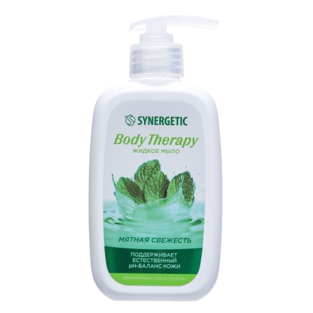 Synergetic liquid soap "Body Therapy" mint freshness, 0.25 ml