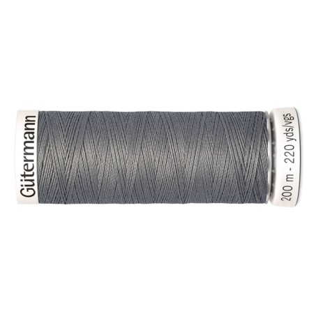 SEW-HALL thread for all materials, 200 m, 748277 (496 gray-steel)