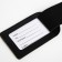 Passport cover, luggage tag, black color