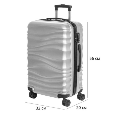 Suitcase Fusion FTS-1006, S, silver-5