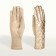 Gloves are female, dimensionless, without insulation, gold color