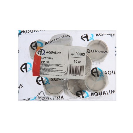 Aqualink plug, 3/4 ", internal thread, nickel -plated brass-2