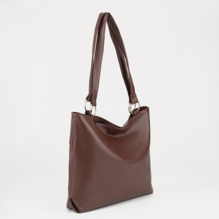 Bag Female Tout on Magnet, Brown color-1