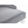 Wooden stool Elegance array of gvei/velor, white/gray 52x58x96 cm