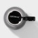 Mug ceramic shares Coffee Break, 280 ml, black color