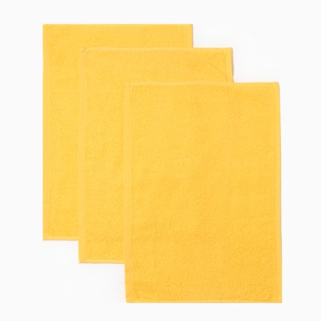 Set of towels Ethel "Rabbit with Flowers" 35x50 cm - 3 pcs, 100% HL, MARRU 340 g/m2-4