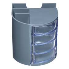 Organizer stand for the office of the plasticIKICAL ERICHKRAUSE VENEZIA, Classic, gray