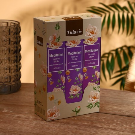 Incense "tulasi" 15 fragrances meditation-1