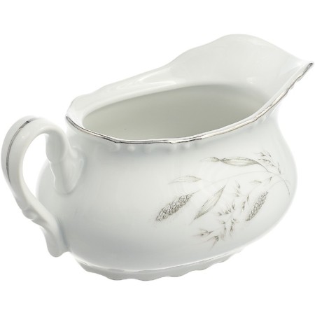 Constance saucer, decor "Silver ears, Platinum layering, 400 ml-1