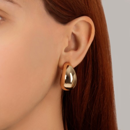 Earrings set 3 pairs "drop" color gold-1
