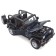 MASTO DIE-CAST Jeep Wrangler Rubicon, opening doors, 1:18, dark blue color