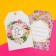 Floristic nameplate "for you", set of 6 pcs., 7 x 5 cm