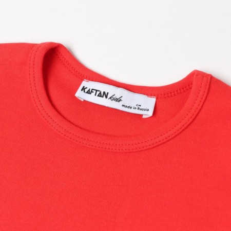 Children's T-shirt KAFTAN, height 110-116, red-1
