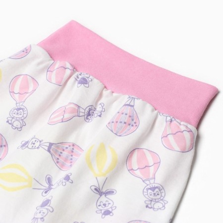 Pants children, pink color, height 62 cm-1