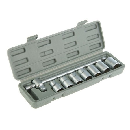 Set of the driver's instrument No. 1 Service Key 71551, under the square 1/2 ", 10 - 19 mm, 8 pcs.
