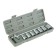 Set of the driver's instrument No. 1 Service Key 71551, under the square 1/2 ", 10 - 19 mm, 8 pcs.