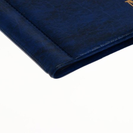 Album for coins 125 x 185 mm Calligrata "Combi" on 138 coins, covering artificial leather, blue-2