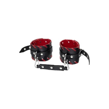 OCHs with red edging Pecado BDSM, skin, black-1