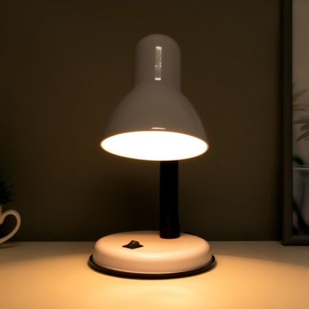 Table lamp E27, with off. (220V) white 34x14x14 risalux-2