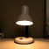 Table lamp E27, with off. (220V) white 34x14x14 risalux