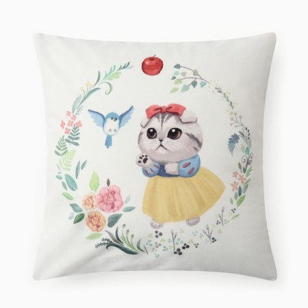 Case on the pillow Ethel "Kitty Princess", 40*40 cm, 100 p/e, velor