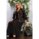 Female jacket, size 52, black color
