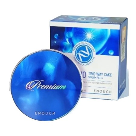 Facial powder ENOGH, main and spare block, tone No. 13, 11+11 g