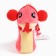 Soft toy "Snake", winter, on a suspension, 9 cm, color mix